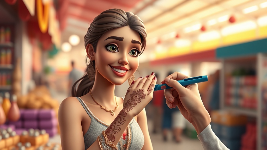 Lucknow Women Embrace Floral and Madhubani Henna Designs for Karwa Chauth