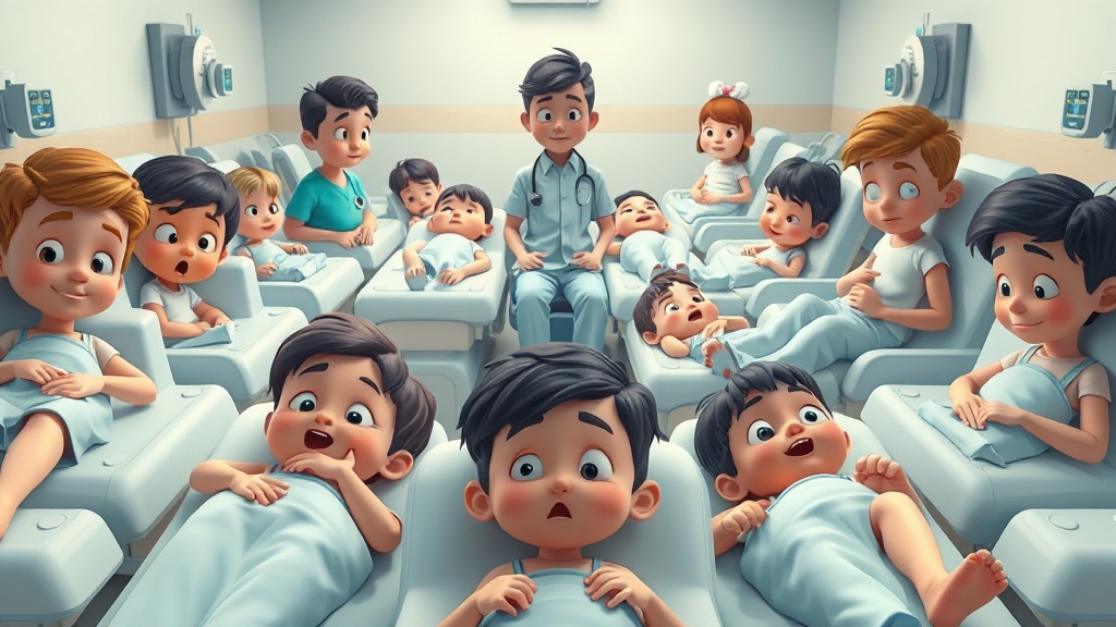 Twelve Children Hospitalized After Leaving Pediatric Ward Without Clearance