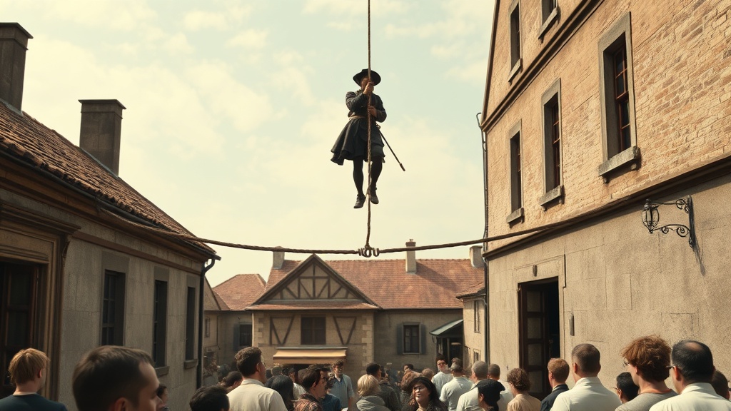 Daredevil's fatal fall in 1739 Shrewsbury