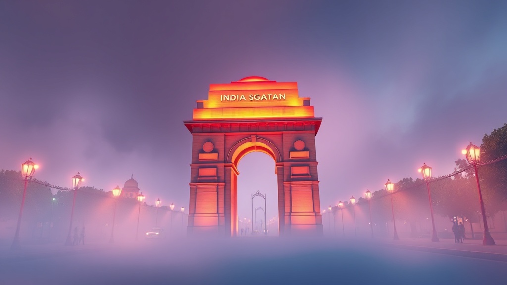 Delhi Chokes Under Toxic Haze as Stubble Fires Rage