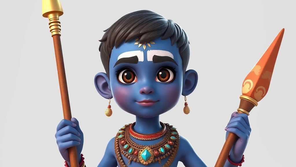 Young Actor Subhan Khan Shines as Lord Kartikey in Mythological Series