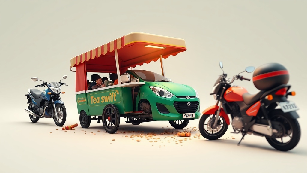 Speeding Car Crashes into Tea Stall, Kills Elderly Vendor in Faridabad