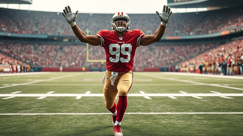 Robinson Shines as 49ers Trail Eagles in Playoff Clash