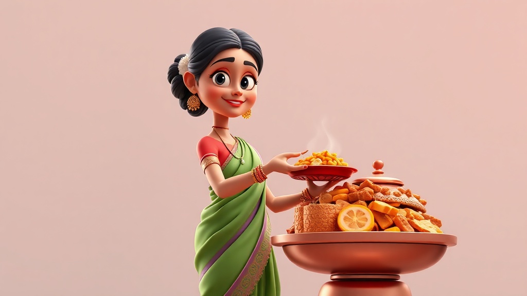 Bollywood Star Rupali Ganguly Shines at Vibrant Durga Puja Celebrations