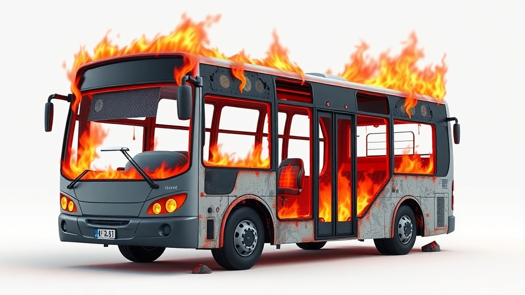 Drunk Biker's Crash Ignites Deadly Bus Fire in Andhra Pradesh