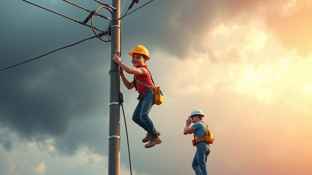 Utility Races to Reconnect Thousands Left Powerless by Storm Amy