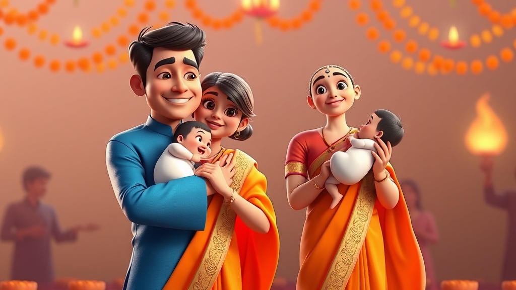 Shraddha Arya Celebrates Twins' First Diwali with Heartwarming Family Photos