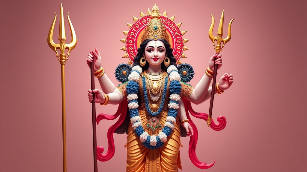 Houston Durgabari Celebrates Durga Puja with Midnight Rituals