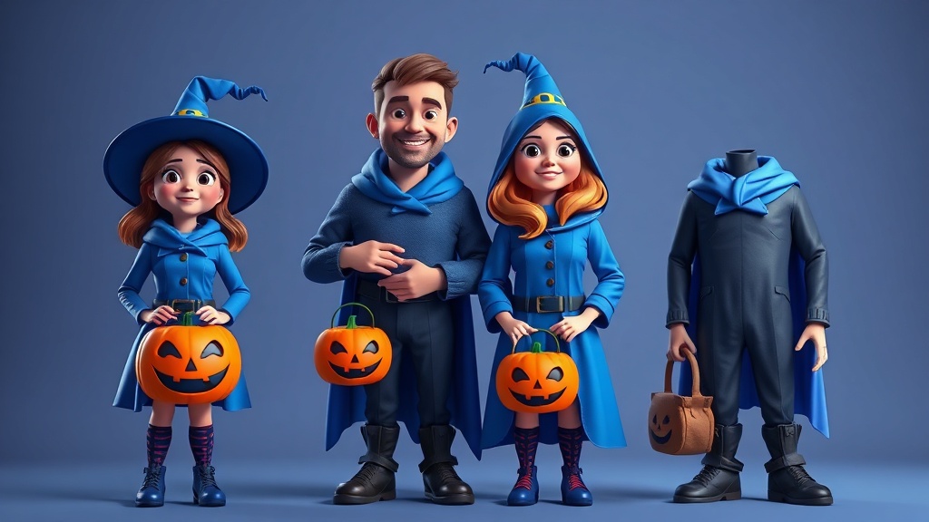 Dax and Kristen's Punny Halloween Costumes Delight Fans