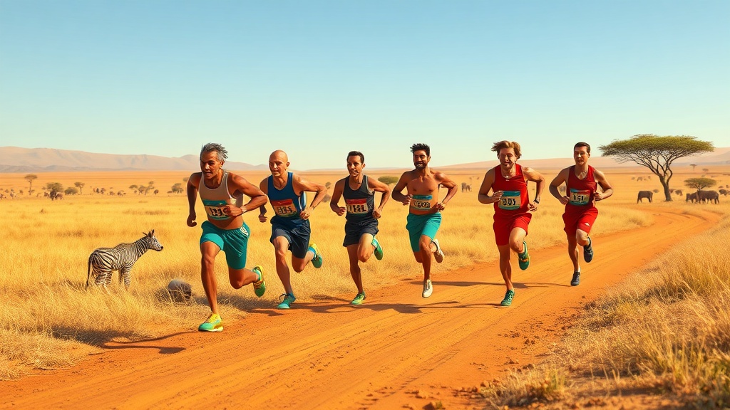 Runners Traverse Lewa's Untamed Wilderness in Thrilling Safari Marathon
