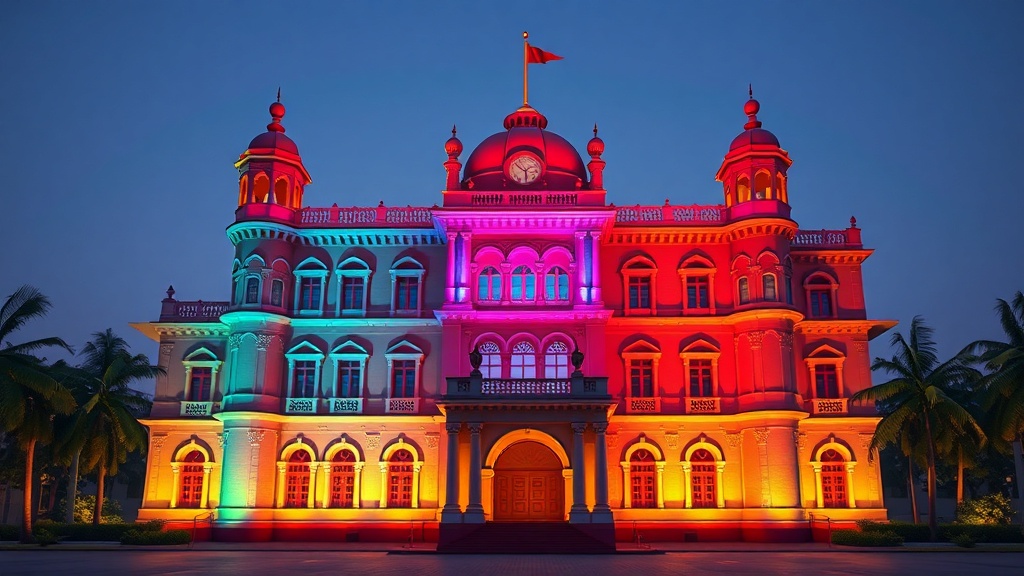 Lucknow's Residency Hosts Captivating Light and Sound Show on Awadh's History