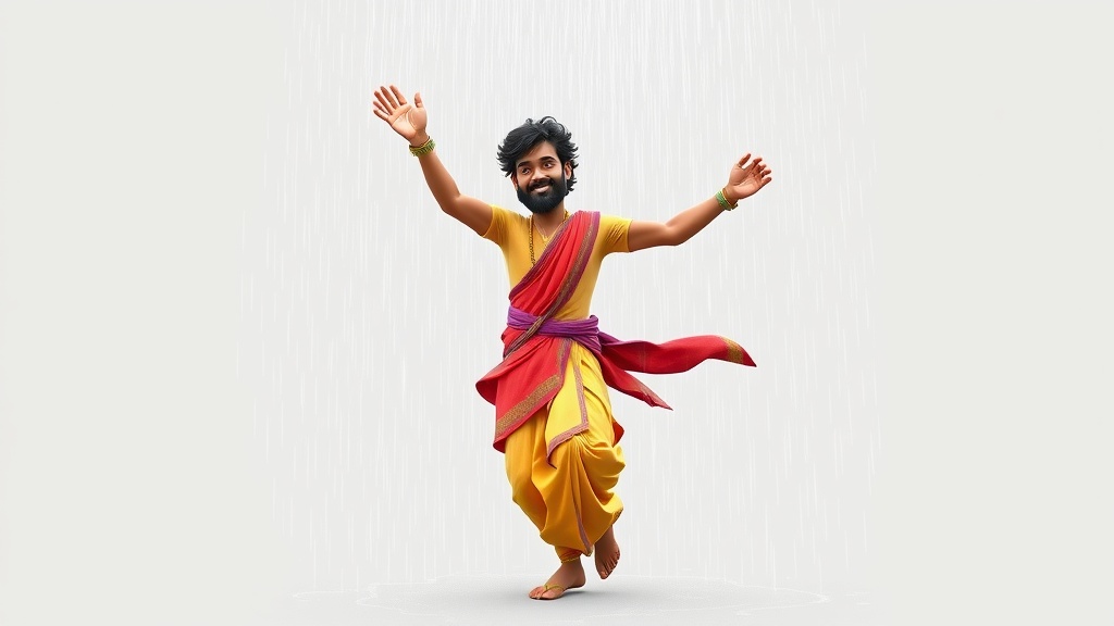 Chhattisgarh Man's Joyful Navratri Dance in Pouring Rain Goes Viral