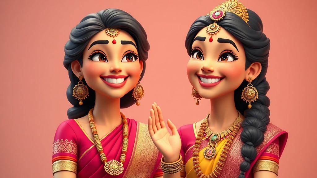 Bollywood Stars Kajol and Nyrraa M Banerji Celebrate Durga Puja Together