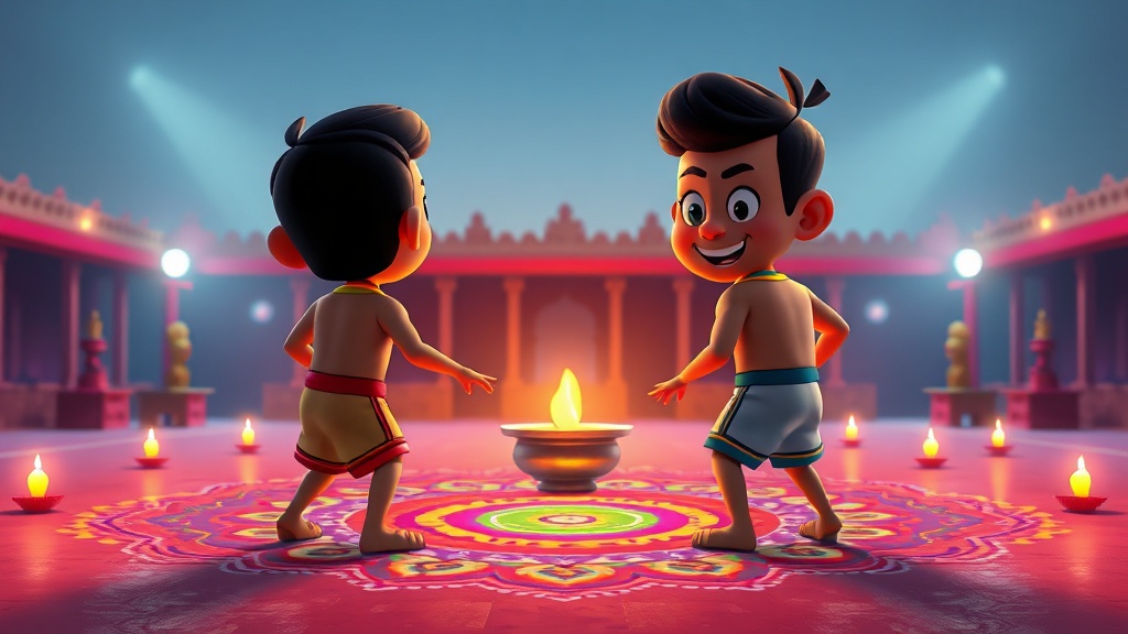 Kho Kho Community in Delhi Celebrates Diwali with Vibrant Festivities