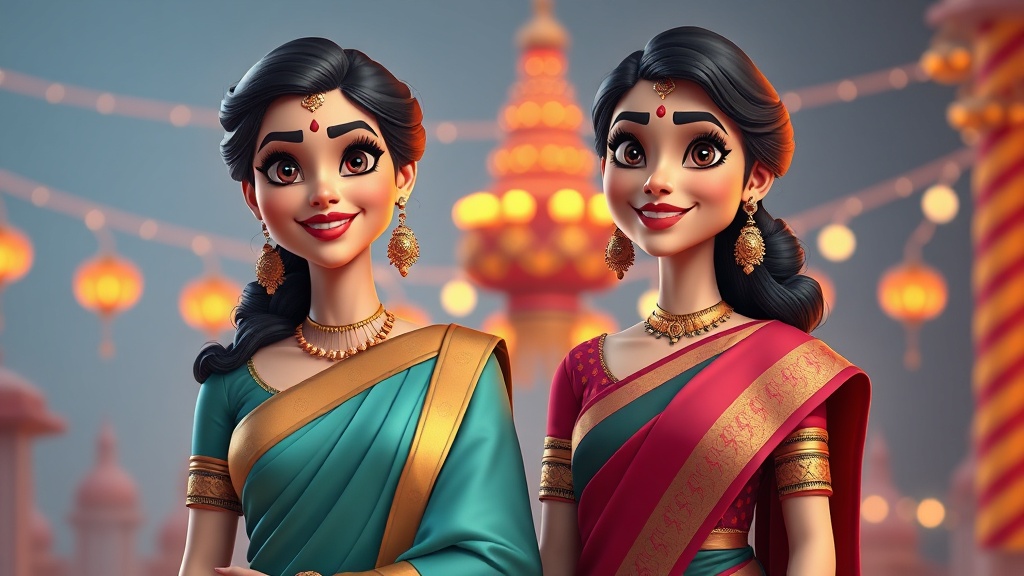 Actors Niharika Chouksey and Jayati Bhatia Celebrate Diwali with Cherished Memories