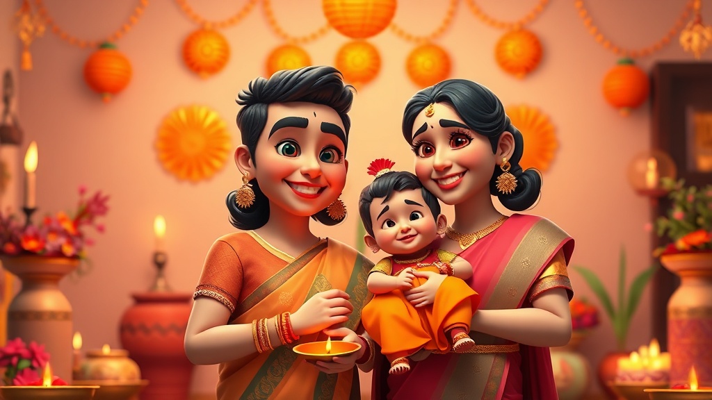 Devoleena Bhattacharjee Celebrates Joyous First Diwali with Newborn Son