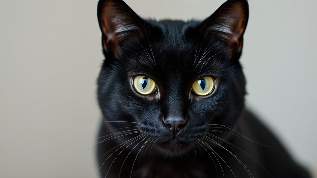 Actress's Life Transformed by Rescued Black Cat