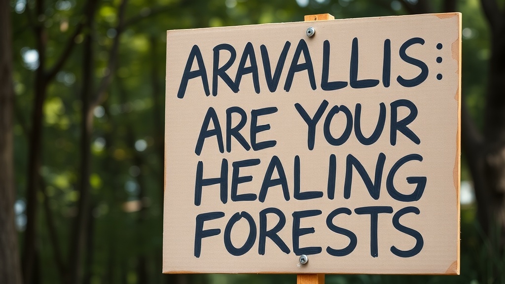 Aravalli Ecosystem Under Double Attack: Citizens Rally