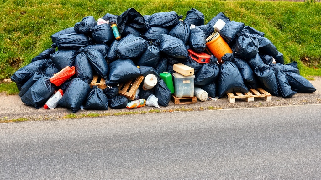 £20,000 Cleanup: Illegal Dumping Plagues Avonmouth Lane