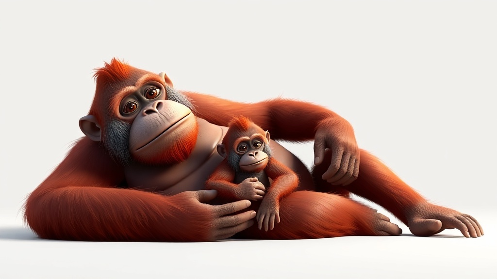 Endangered Bornean Orangutan Born at UK Zoo, Boosting Conservation