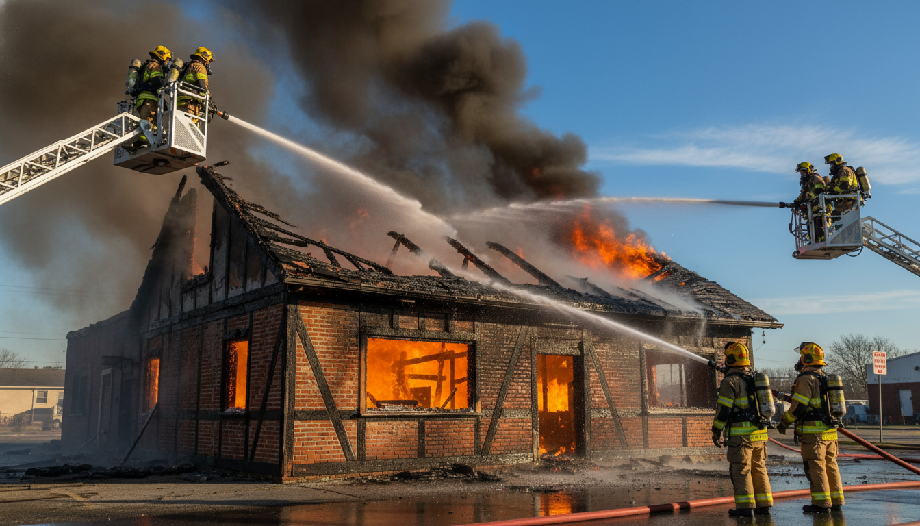 Bhubaneswar Bar Fire: Blaze Engulfs Building, No Casualties Reported