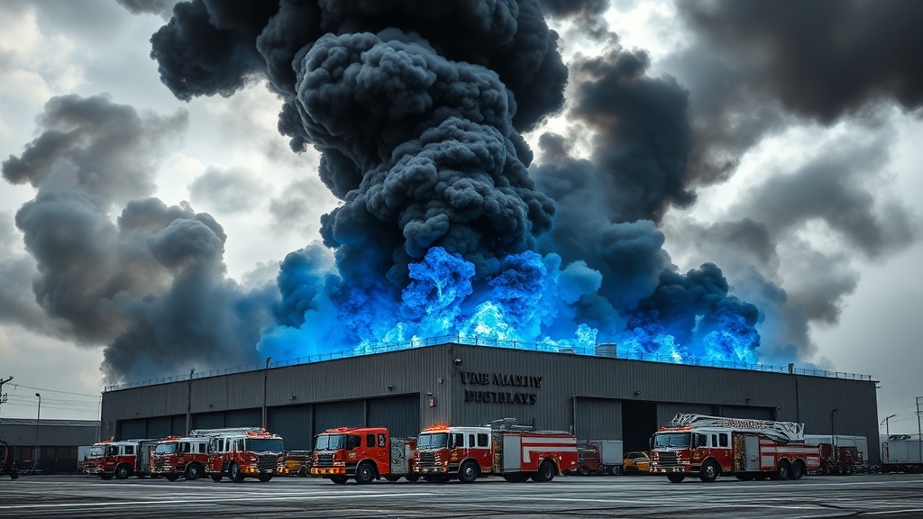 Bitcoin Mine Fire Halts Operations