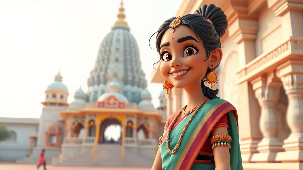 Bollywood Star Seeks Divine Blessings Ahead of Film Release