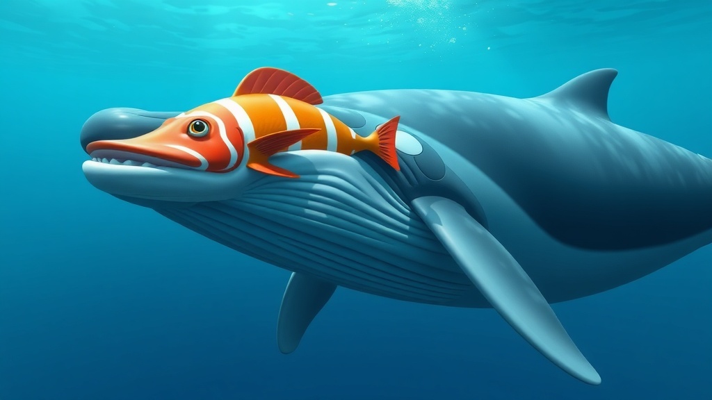 Remora Fish Caught Hitching Thrilling Lifts on Humpback Whales