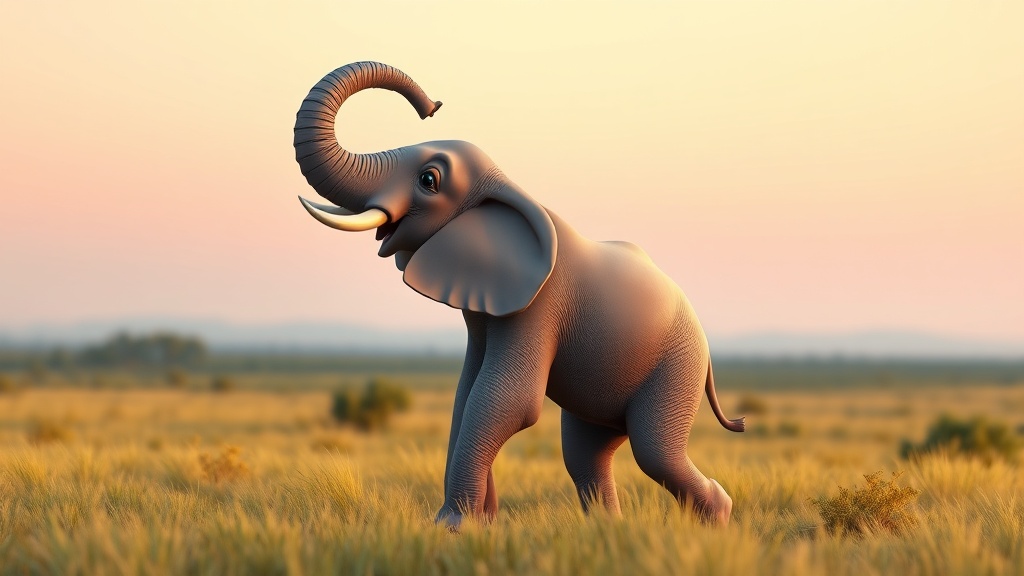 Gentle Giant Omkar Wins Hearts with Iconic Salute