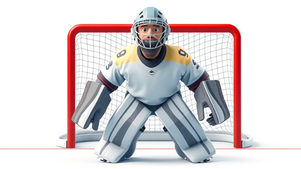 Golden Knights Goalie Adin Hill Suffers Leg Injury in Crucial Game