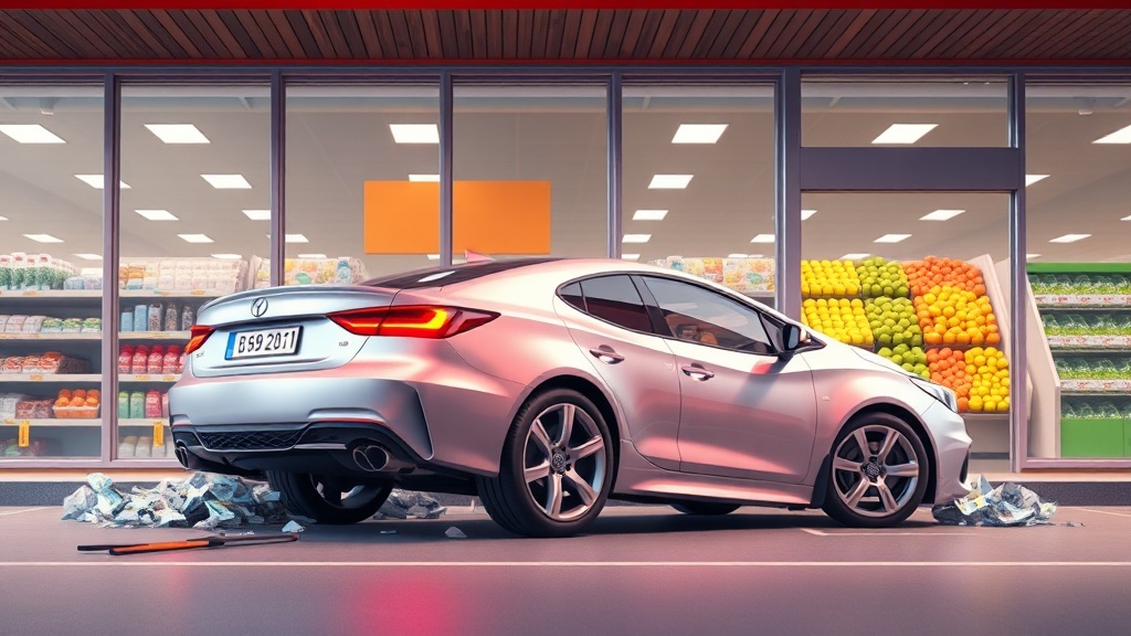 Daring Tesco Heist: Man Rams Store, Steals Thousands in Carefully Planned Burglary