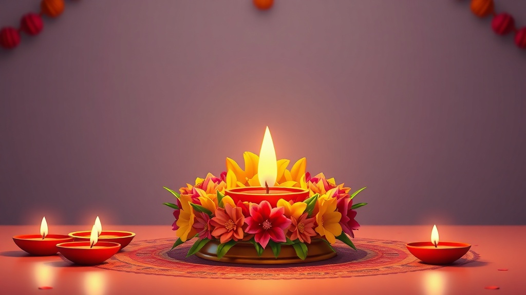 Lucknow Residents Embrace Diwali Decor Trends: From Dream Catchers to Floral Diya Stands