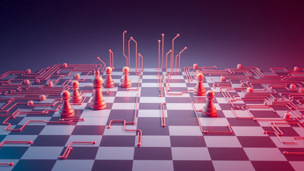 Grandmaster's Insights Inspire Artist's Chessboard Universe