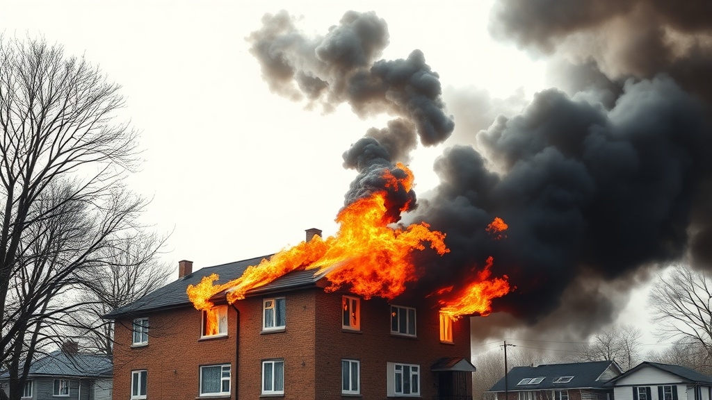 Son's Last Act: Delhi Man Dies in House Fire