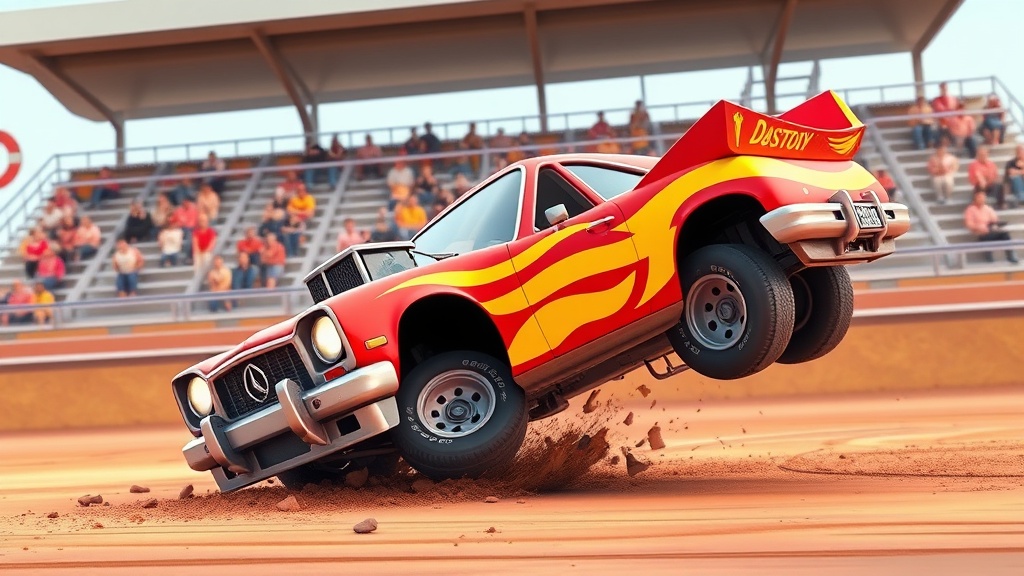 Demolition Derby Disaster: 9 Injured in Shocking Crash