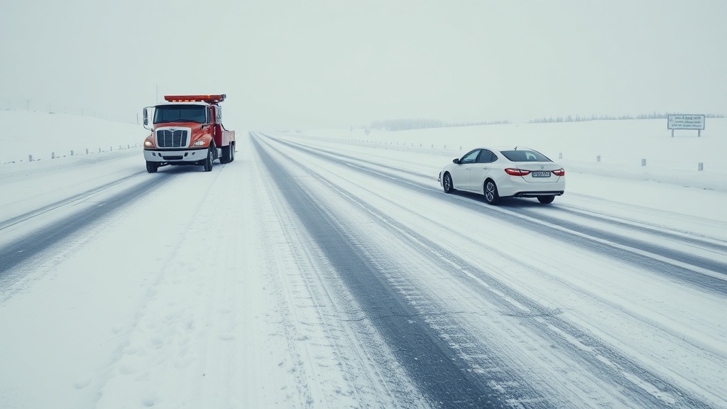 Denver Blizzard Traps 50 Vehicles on Highway 93