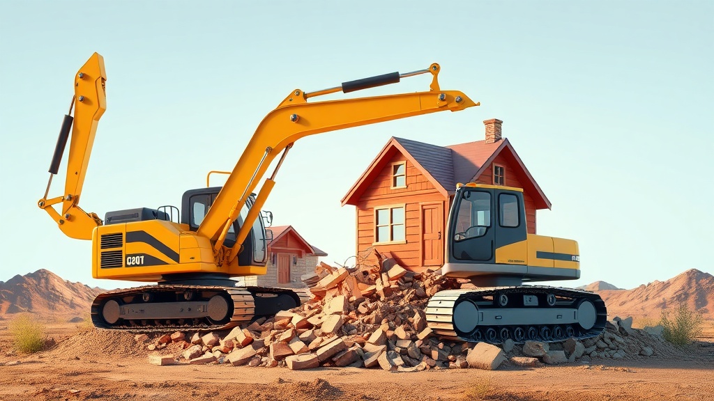 Drunk Driver Crushes Brand-New $506,000 Home in Excavator Rampage