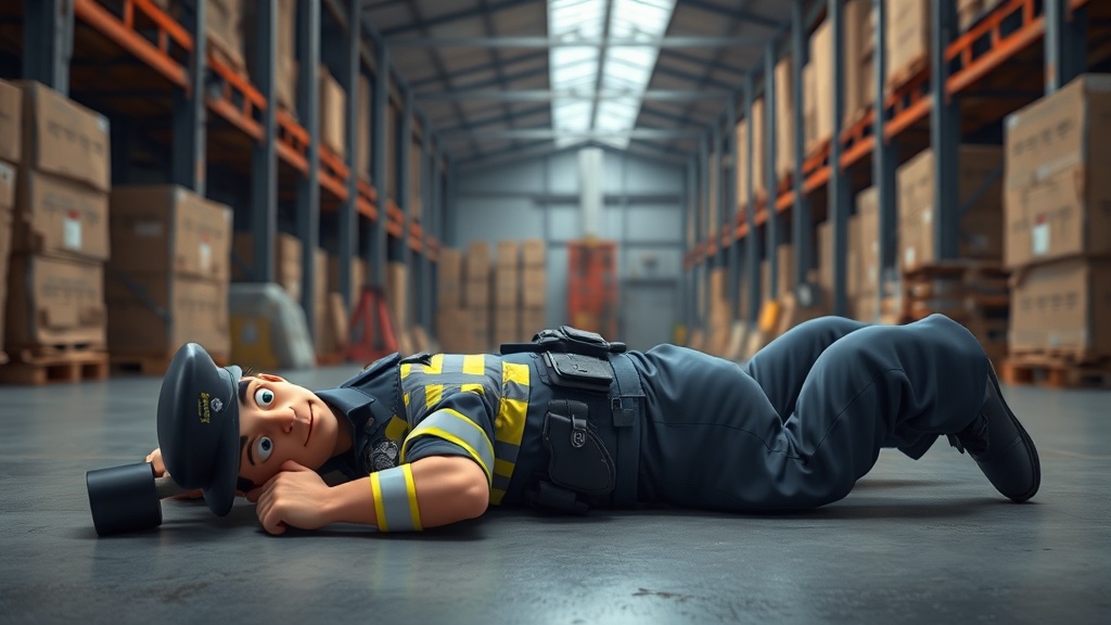 Rioters Wield Sledgehammers, Injuring Officer in Factory Attack