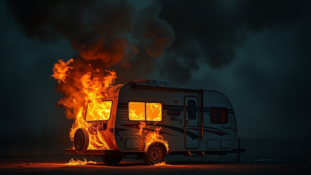 California Dad, 4 Kids Perish in Trailer Fire