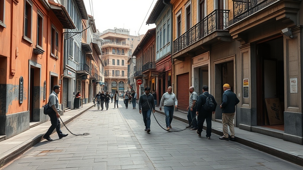 Gangster Paraded in Chains: A Stark Message to Criminals