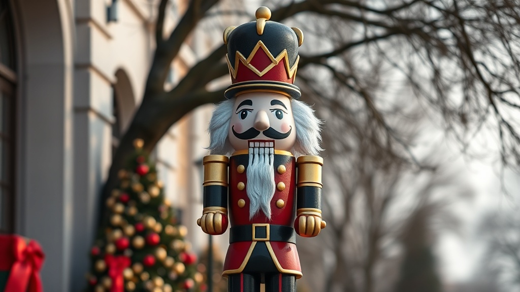 Giant Nutcracker Stolen, Leaving Village Christmas Sad