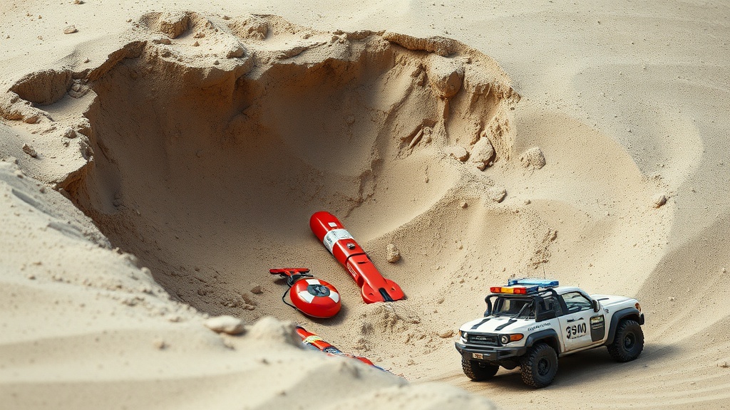 Girl Rescued After Sand Collapse on Thanksgiving