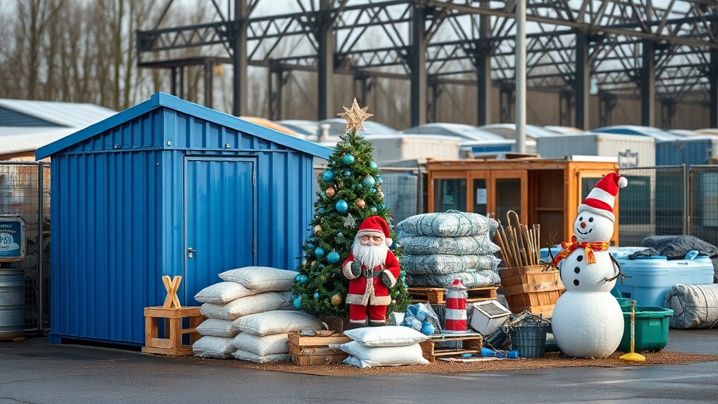 Grimsby Tip Elves Decorate Festive Piano!