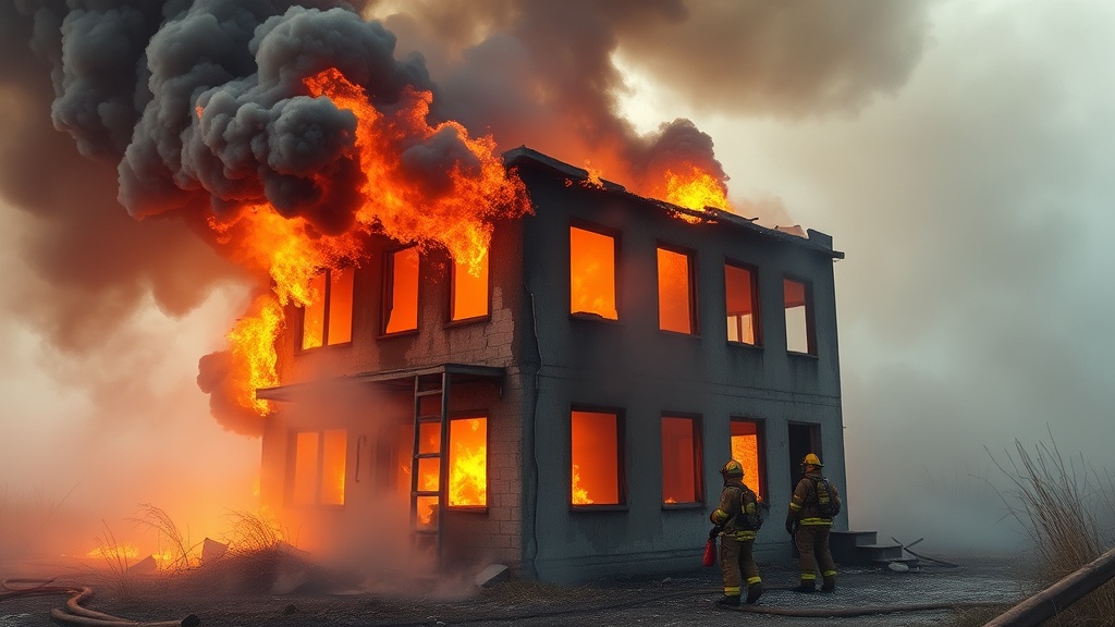 Arson Suspected in Harlow Building Blaze