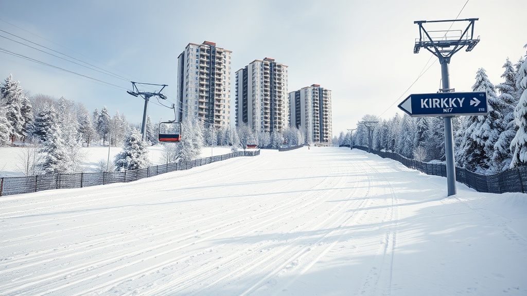 Merseyside's Bonkers Ski Slope Becomes Stage Hit