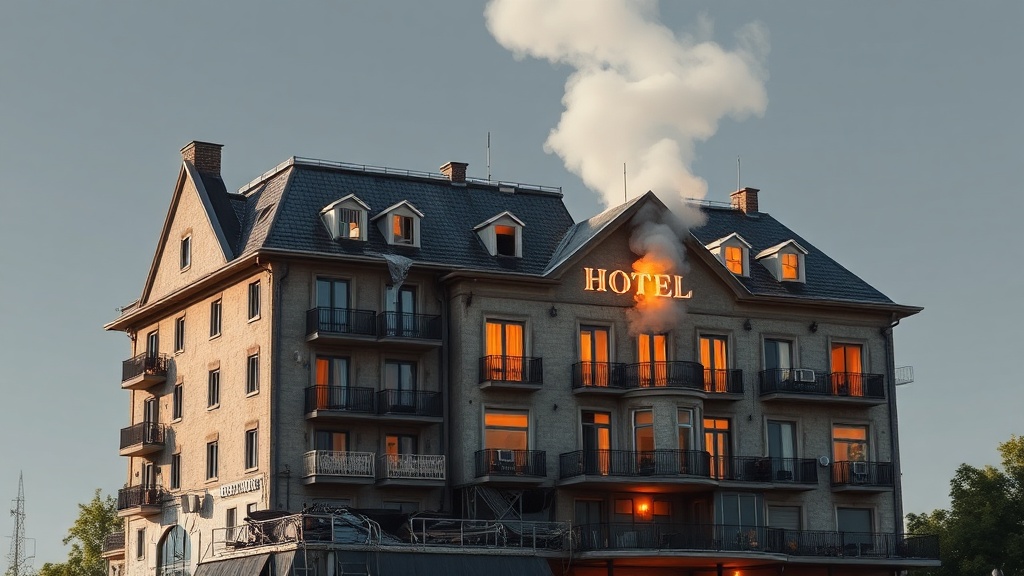 HGTV Stars' Hotel Damaged by Fire, Series Airs