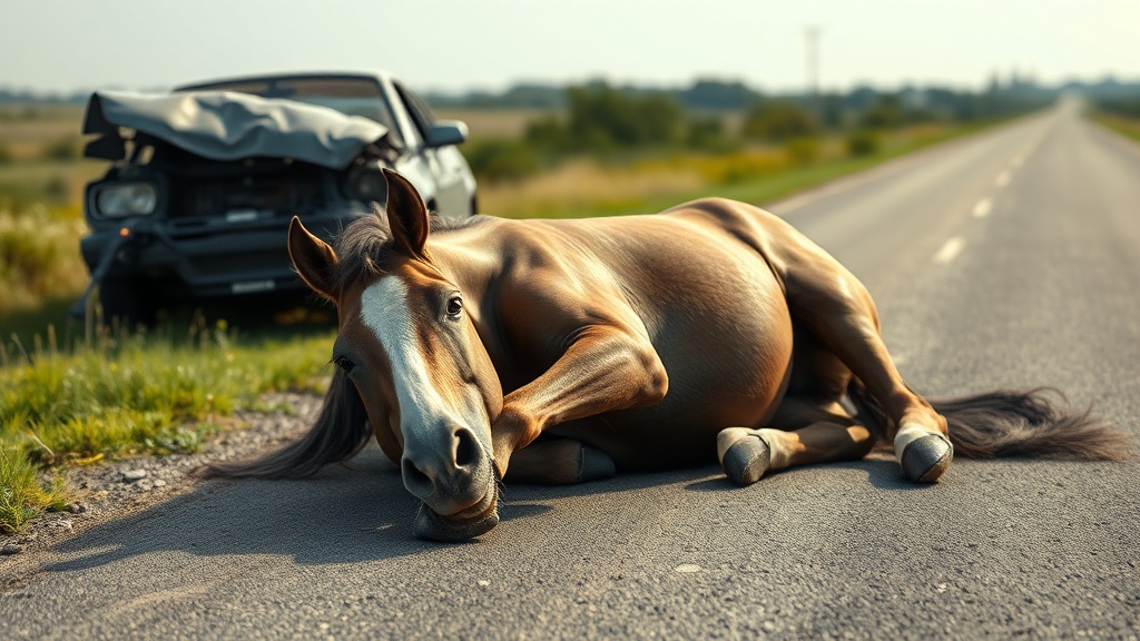 Horse Euthanized After Laveen Crash