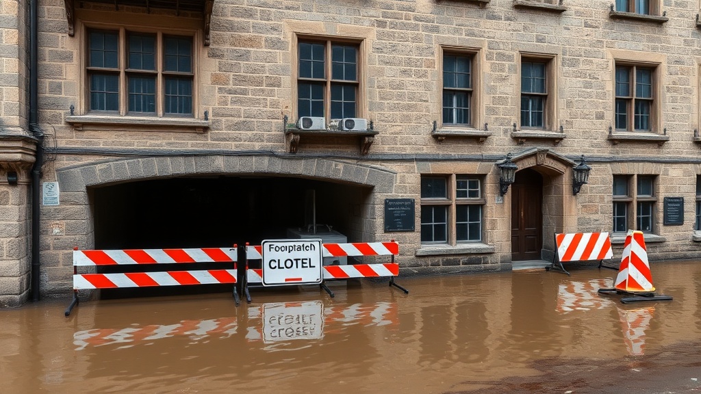 Hotel Faces Ruin Over Mysterious Cellar Flood