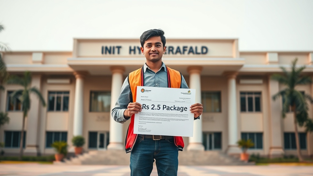 IIT Hyderabad Student Bags Record Rs 2.5 Cr Package
