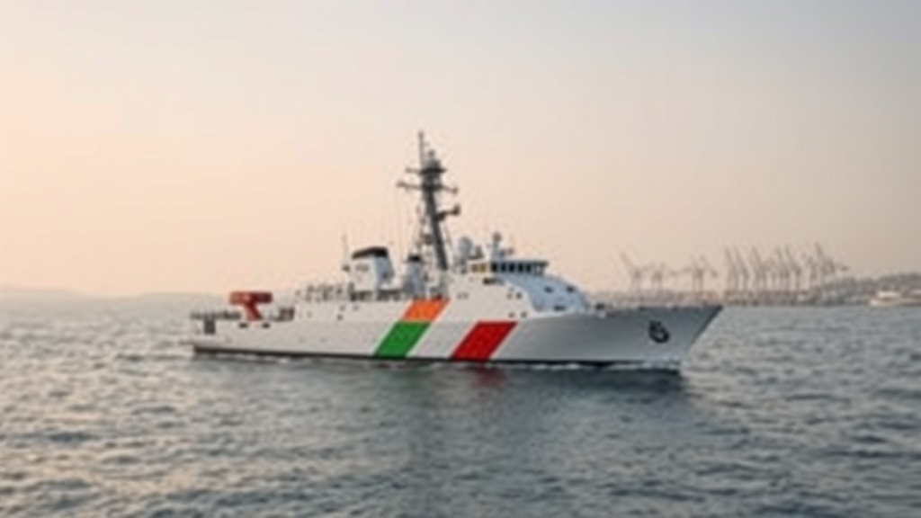 India Coast Guard Makes Historic Debut at Iran's Chabahar Port